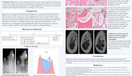 RIDGE PRESERVATION OF EXTRACTION SOCKETS WITH CHRONIC PATHOLOGY USING BIOOSS COLLAGEN WITH OR WITHOUT BIOGIDE—AN EXPERIMENTAL STUDY IN DOGS
