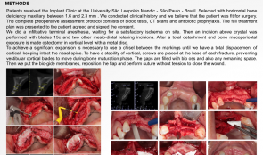 ALVEOLAR RIDGE RECONSTRUCTION USING A SPLIT-CREST TECHNIQUE IN ATROPHIC MAXILLA WITH BIO-OSS AND BIO-GIDE —TWO CASE REPORTS